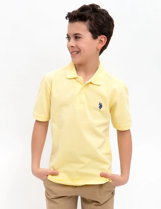 US Polo ASSN Boy's Small Logo Polo