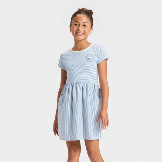 Cat &Jack-Vestido de tallas  de manga corta para niña - Cat & Jack™