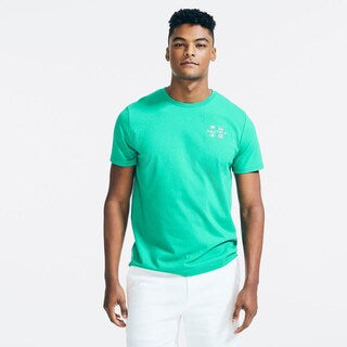 Nautica-Sustainably Crafted Yacht Club Graphic T-Shirt