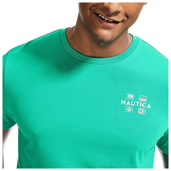 Nautica-Sustainably Crafted Yacht Club Graphic T-Shirt
