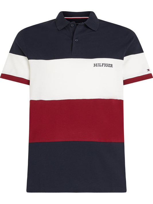 TOMMY HILFIGER POLO COLORBLOCK CON LOGO