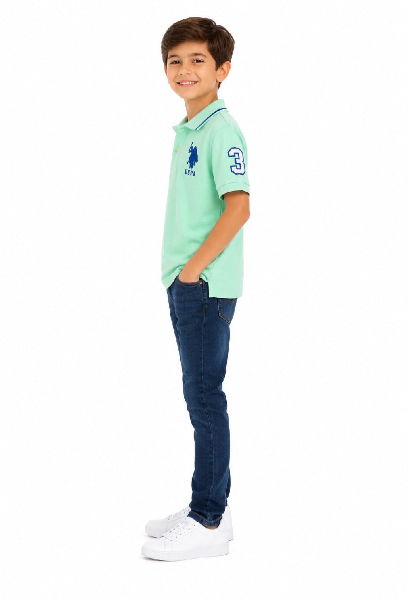 U.S. Polo Assn. pique polo shirt
