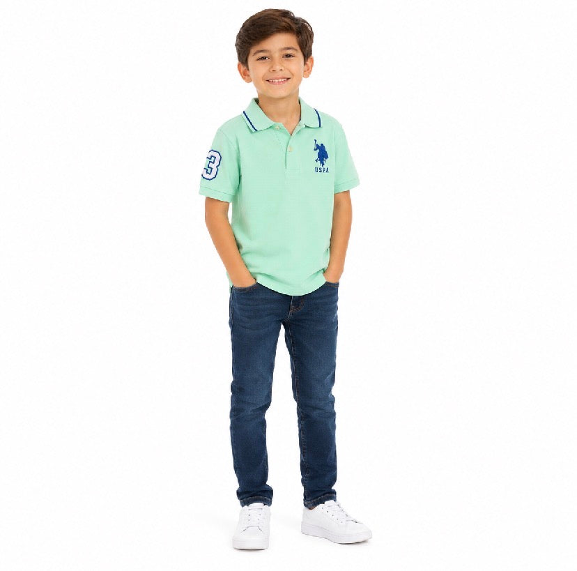 U.S. Polo Assn. pique polo shirt