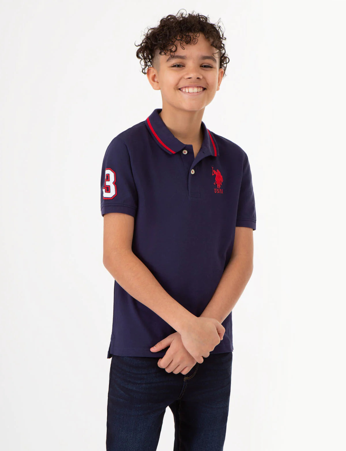 US Polo ASSN Boys Pique Polo