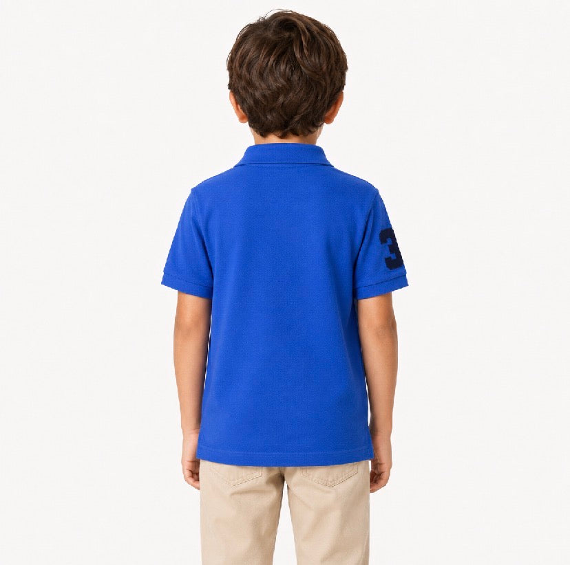 U.S. Polo Assn. polo shirt in royal blue