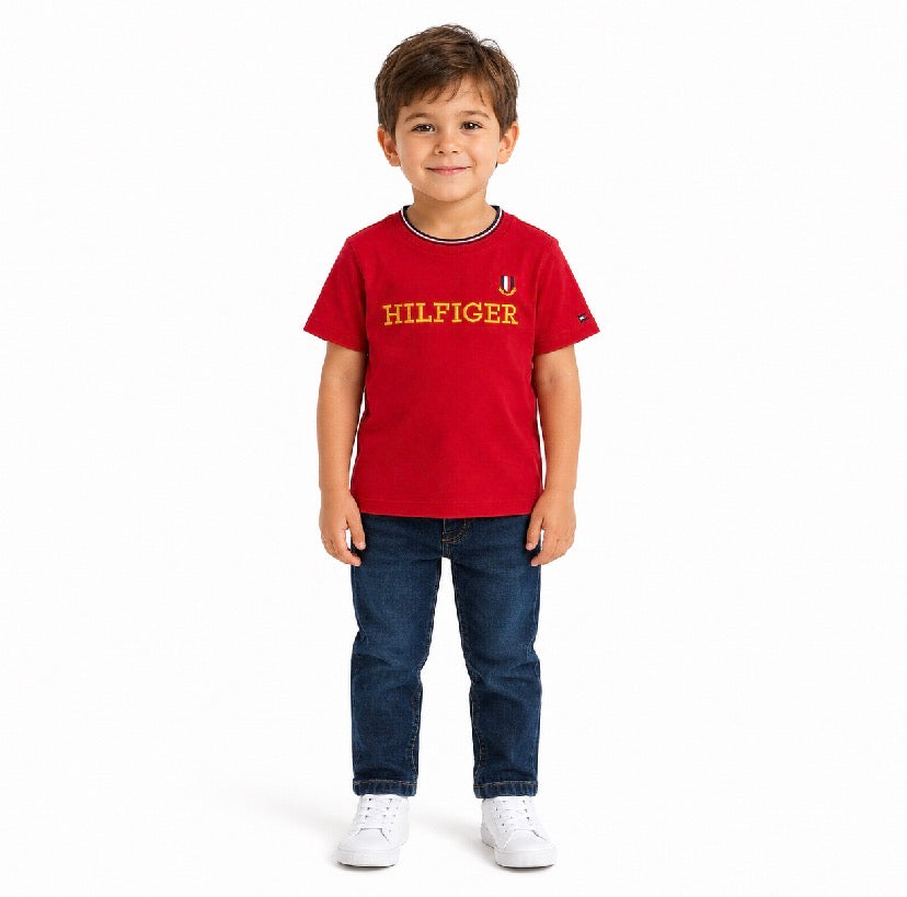Tommy Hilfiger kids' regular-fit T-shirt
