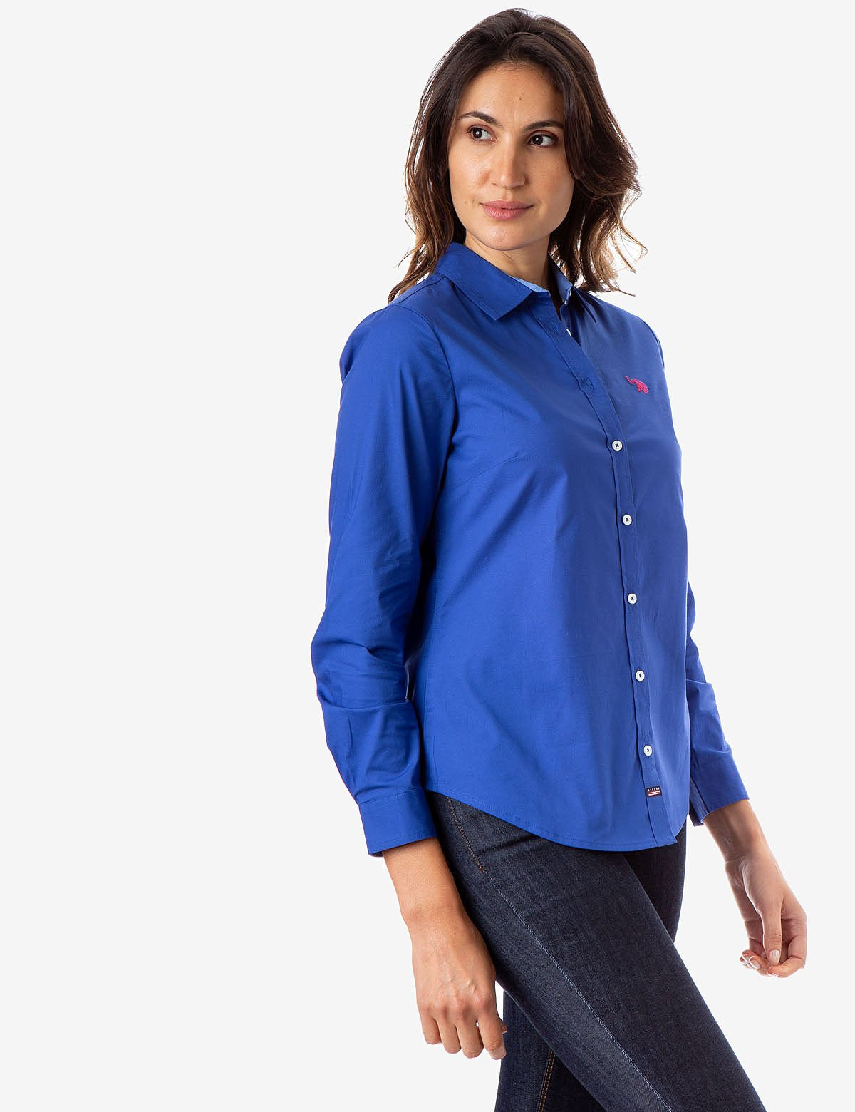 US Polo ASSN Solid Stretch Poplin Shirt