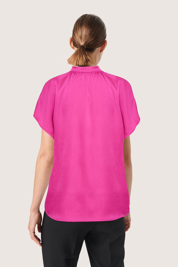 Mellóday Crew Drapey Popover Shirt