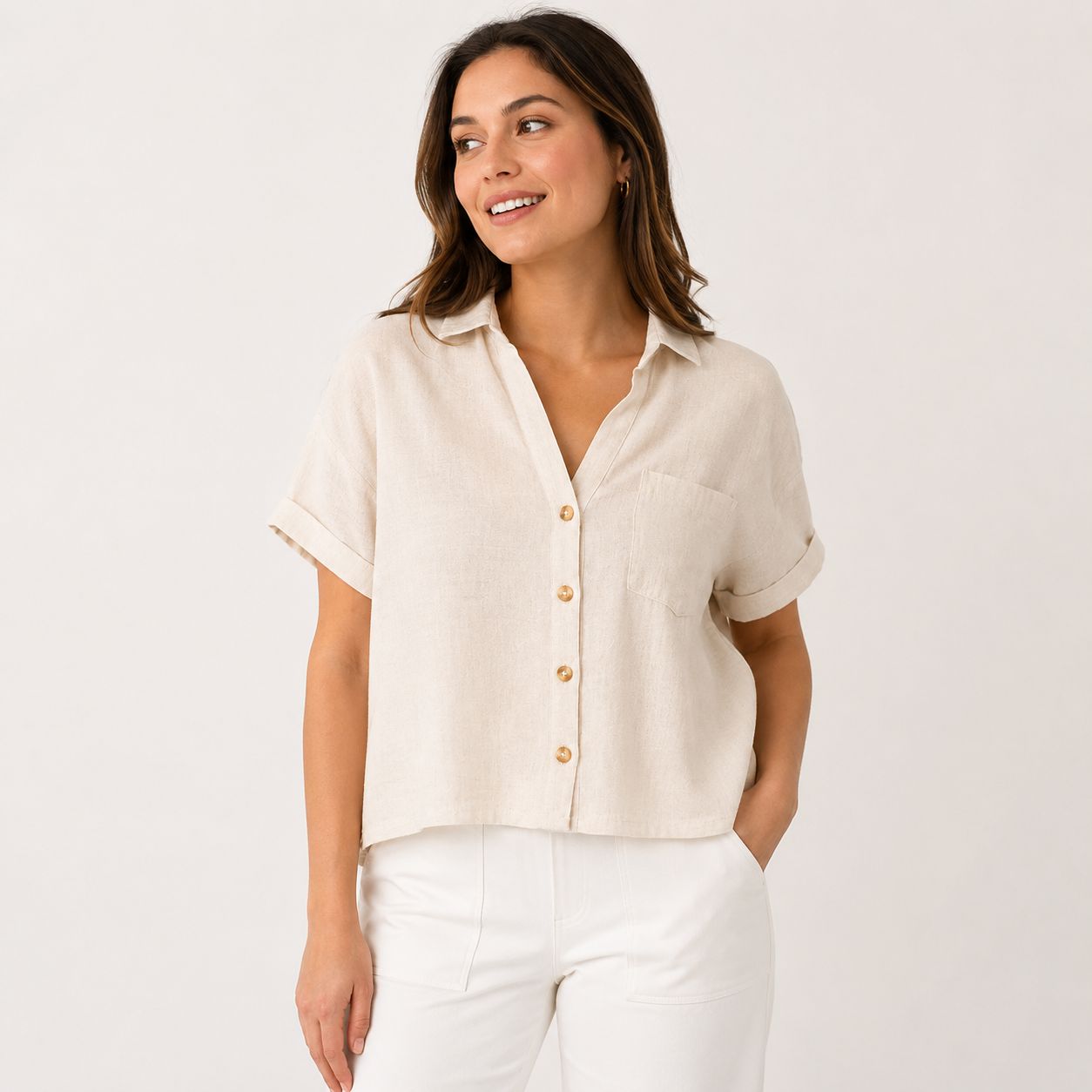 Love Notes A short-sleeved shirt for women