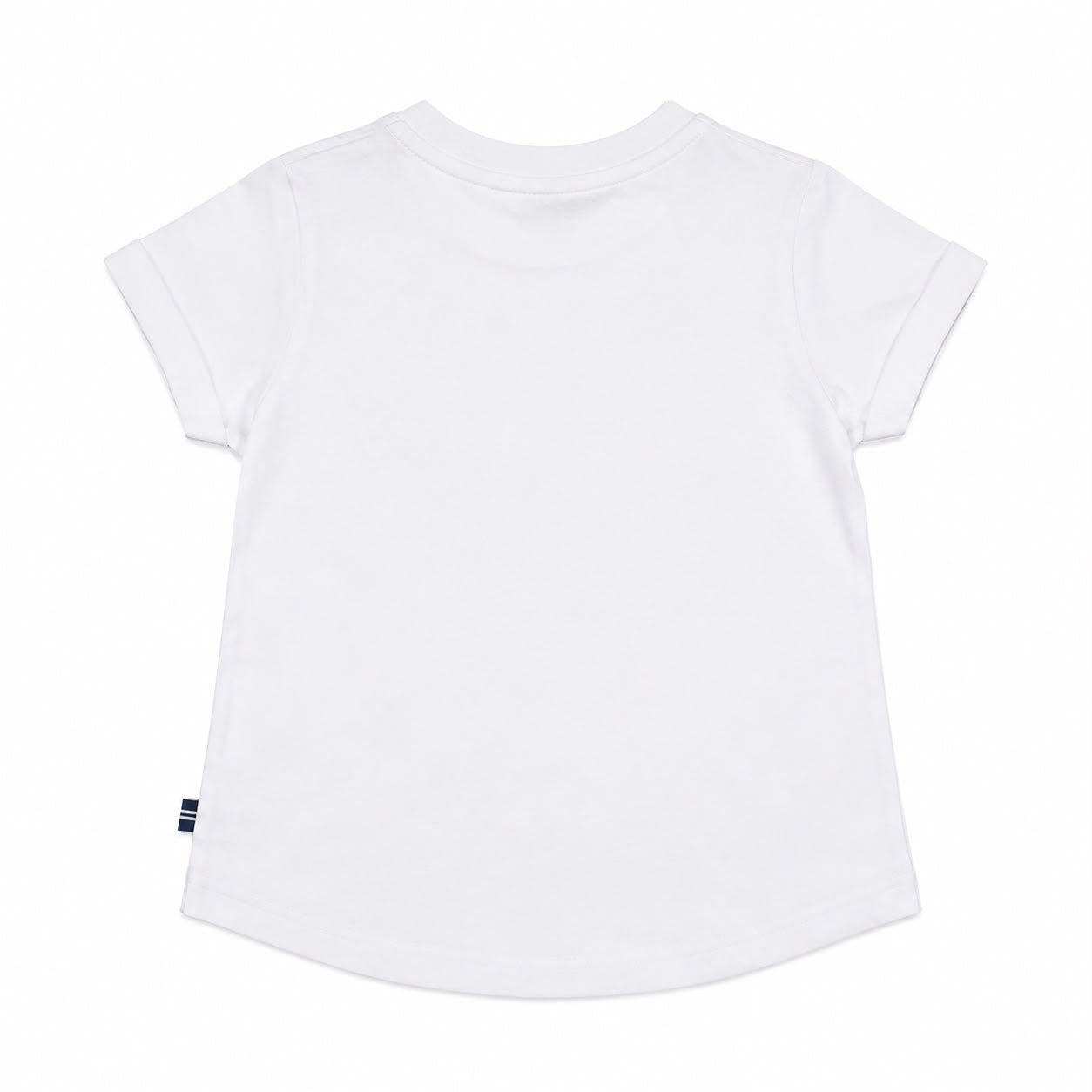 Nautica White short-sleeved t-shirt for girls