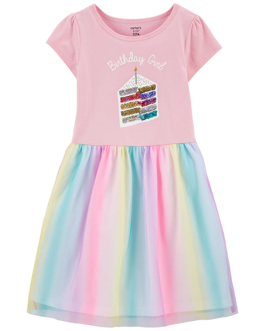 Carter’s Birthday Jersey Tutu Dress