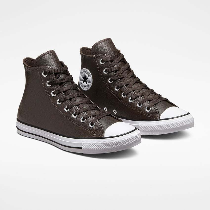 All Star Tumbled Leather High Top