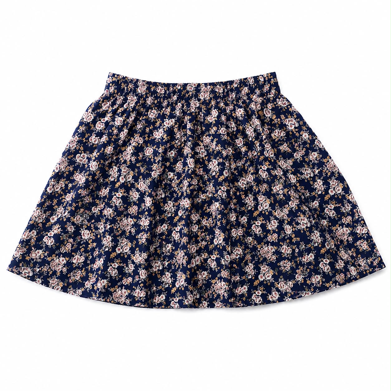 Miss Daisy Short evasé cut skirt