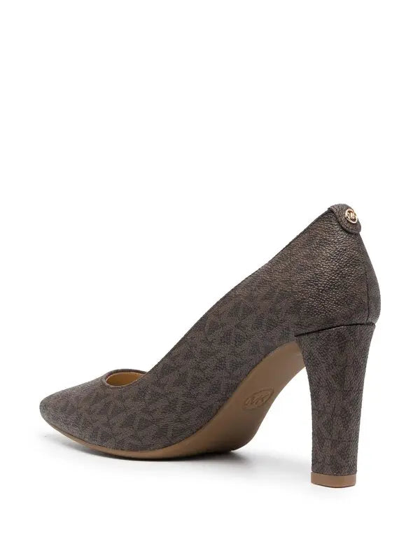 Michael Kors Milly 80mm Leather Pumps
