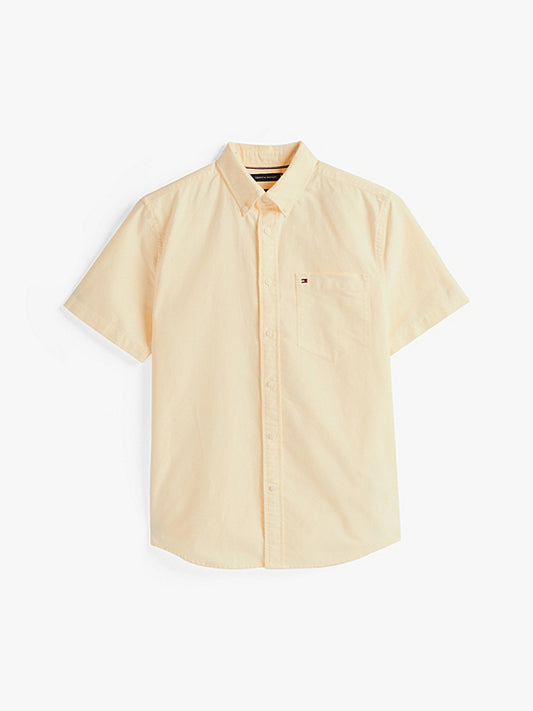 Tommy Hilfiger Regular Fit Short Sleeve Oxford Shirt
