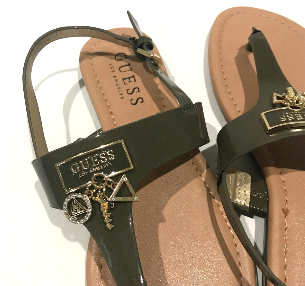 Guess Los Angeles Charm flat sandals