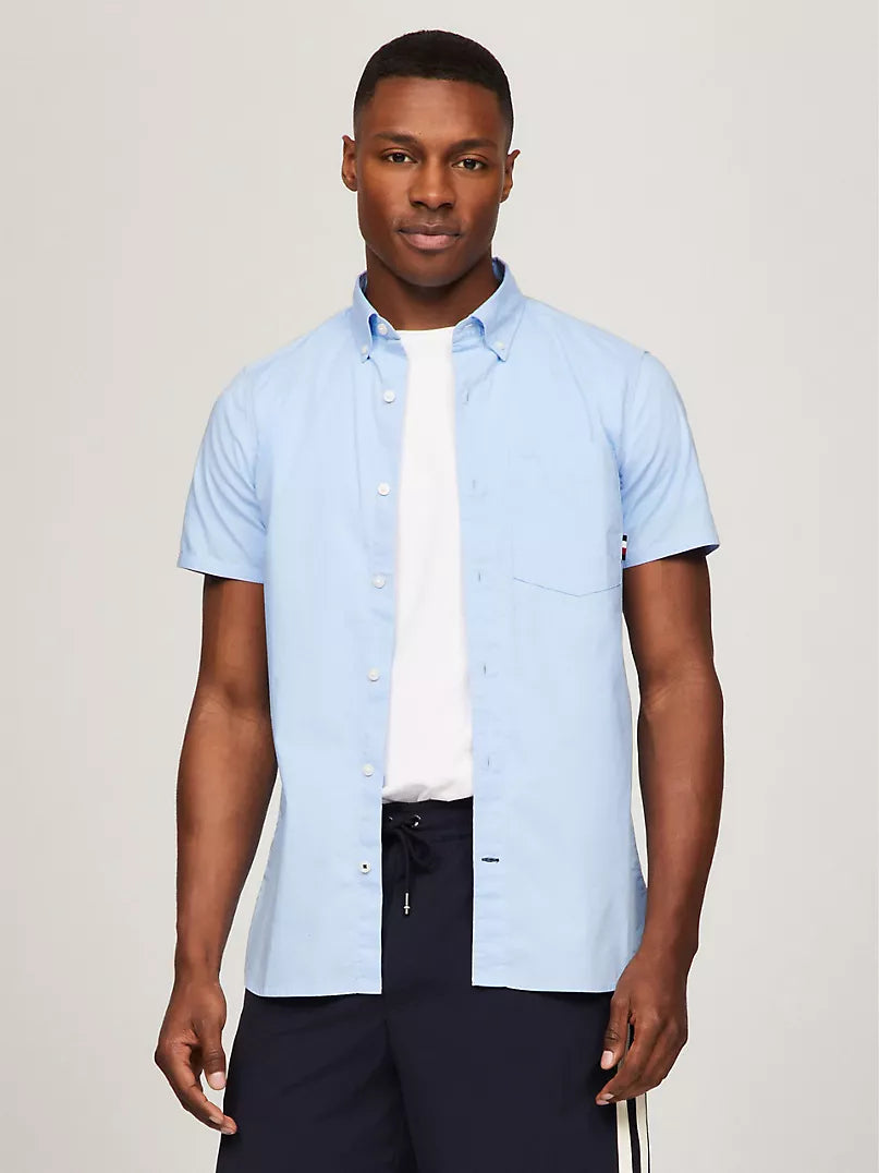 Tommy Hilfiger-Slim Fit Short-Sleeve All-Day Shirt