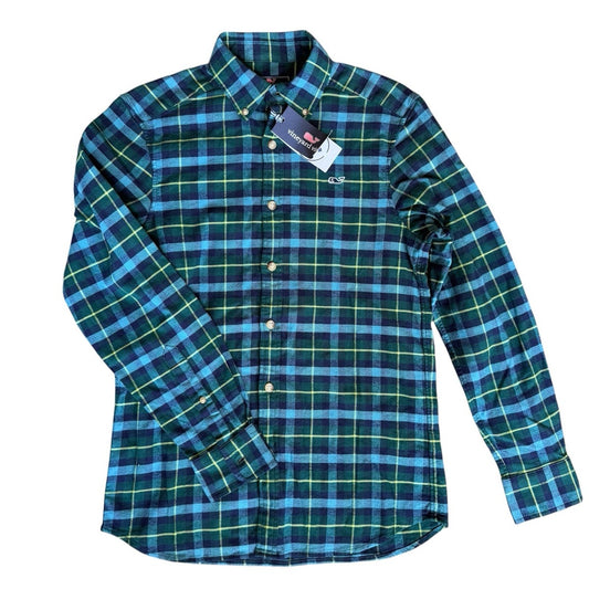 Vineyard Vines Flannel Plaid Shirt
