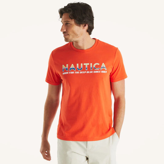 Nautica Deep Blue Graphic T-Shirt
