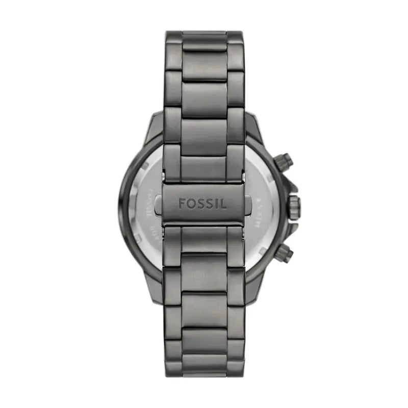 Fossil Bannon Multifunction Smoke Stainless Steel Watch