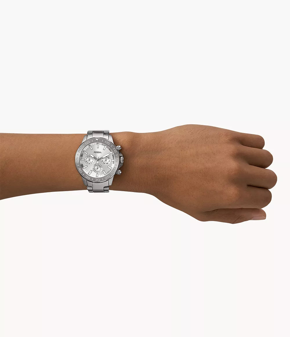 Fossil Bannon Multifunction Stainless Steel Watch