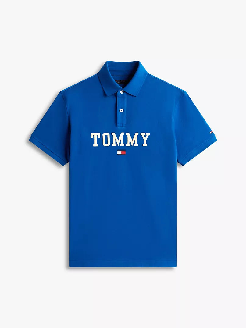 Tommy Hilfiger-Regular Fit Monotype Tommy Logo Polo