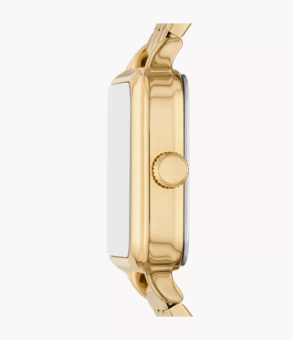 Fossil Colleen Three-Hand Gold Tone Stainless Steel Watch