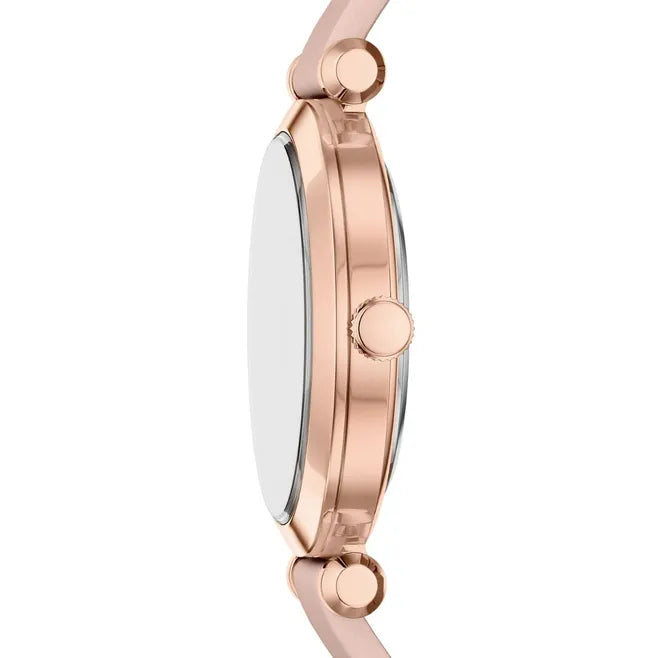 Fossil Tillie Three Hand Pink Leather Watch