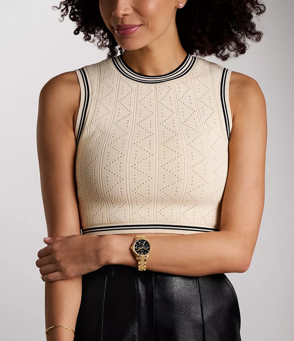 Fossil Rye Multifunction Gold-Tone Stainless Steel Watch