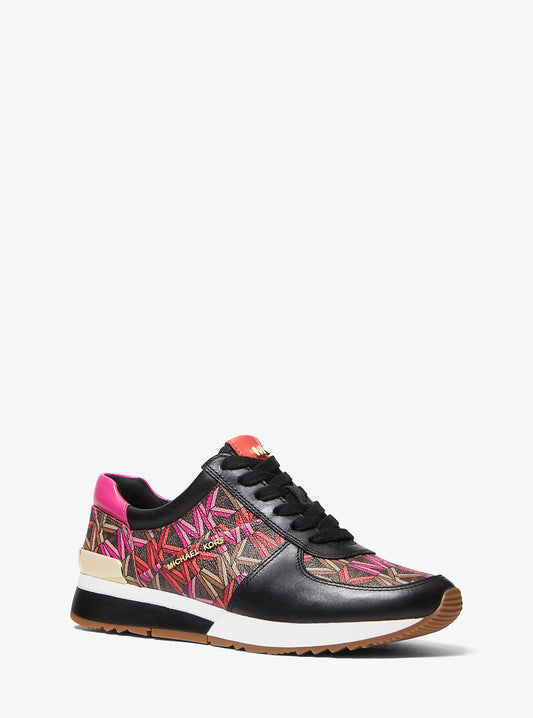 Michael Kors Allie Graphic Logo Trainer