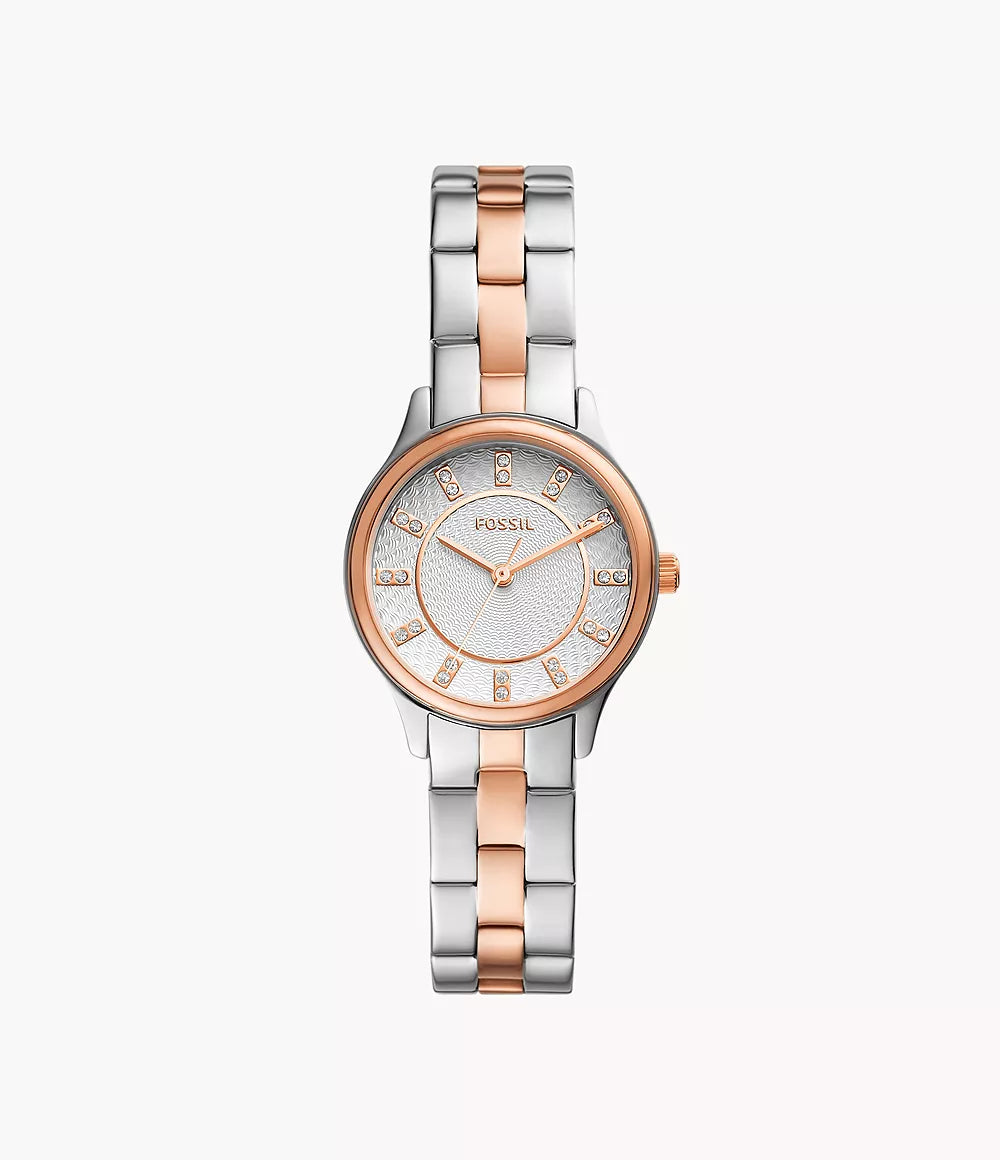 Fossil Modern Sophisticate Three-Hand Two-Tone Stainless Steel Watch