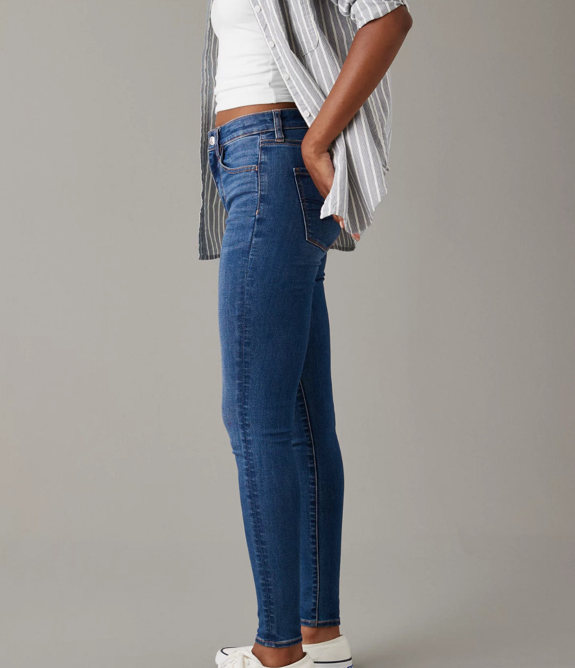 American Eagle Dark Shadow Next Level Stretch Jegging Women’s