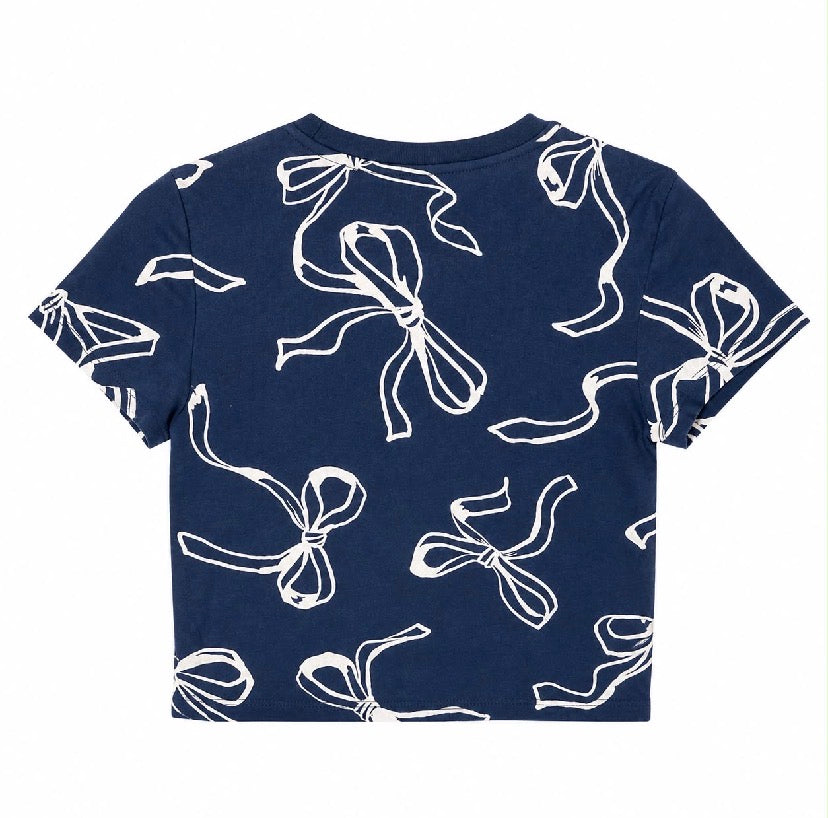 Homegirl Society navy blue short t-shirt Women’s