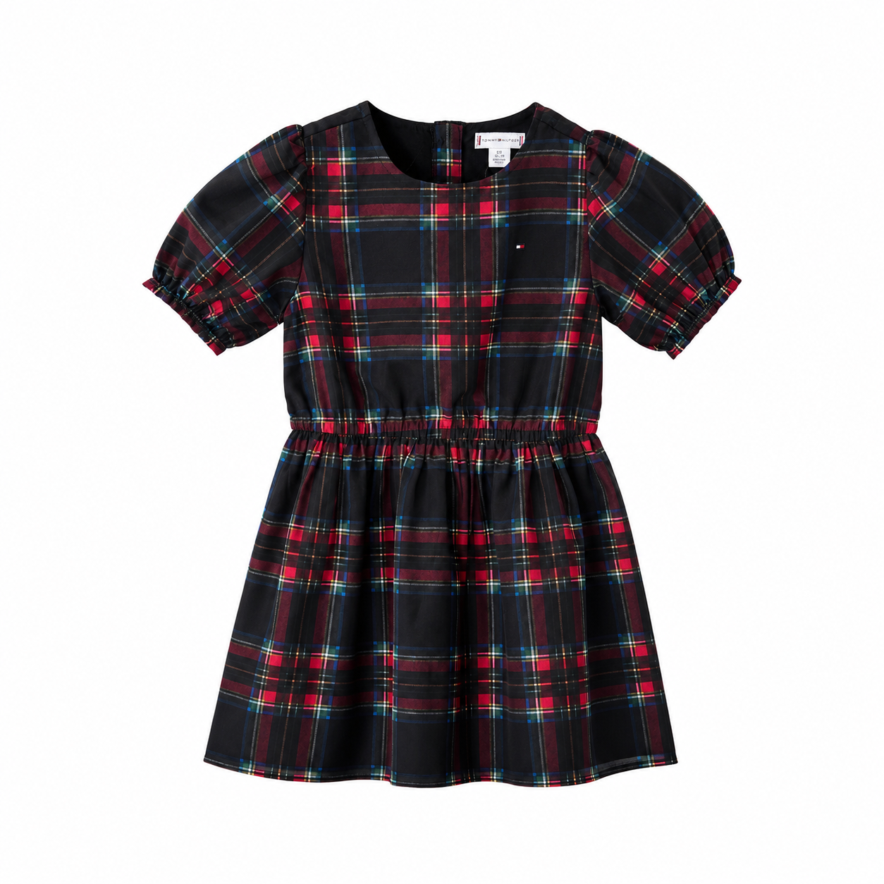 Tommy Hilfiger kids' plaid dress