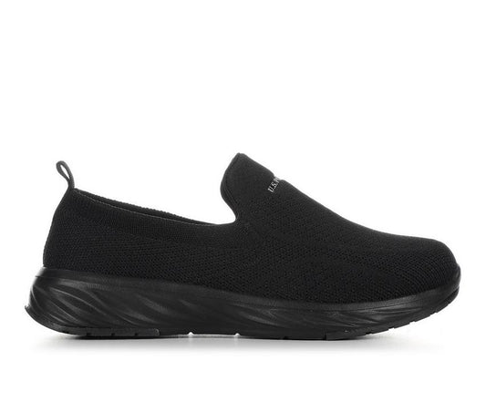 U.S Polo Assn Women's Black Textile Lace Up Athletic Shoe Sneaker