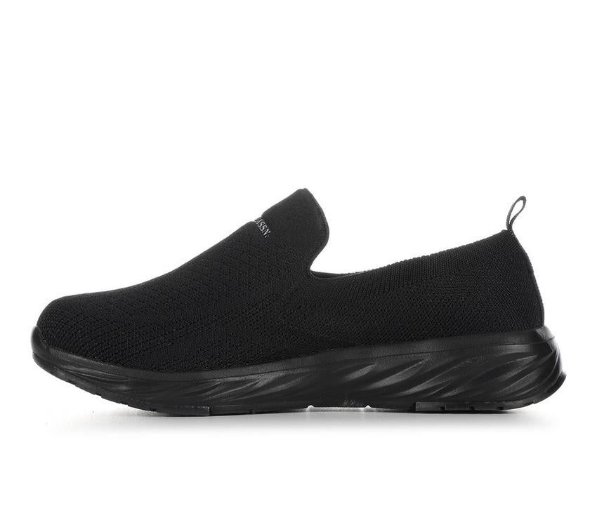 U.S Polo Assn Women's Black Textile Lace Up Athletic Shoe Sneaker