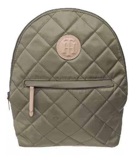Tommy Hilfiger Harper II Med Dome Backpack Smooth Quilted Nylon