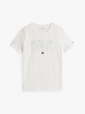 Tommy Hilfiger-Multicolor Tommy Logo T-Shirt