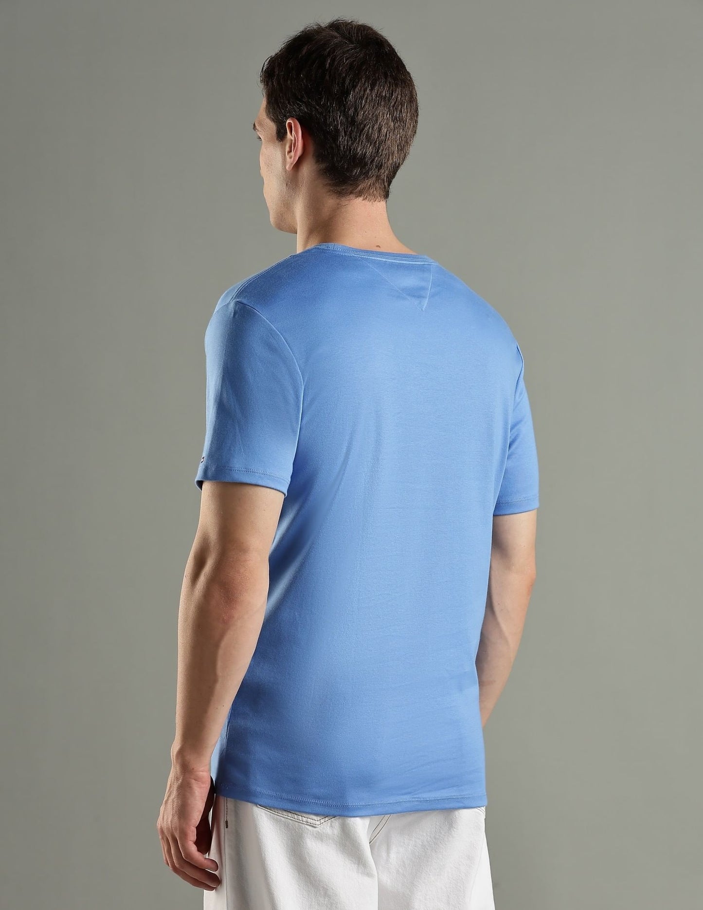 Tommy Hilfiger-Embroidered Logo Regular-Fit T-Shirt