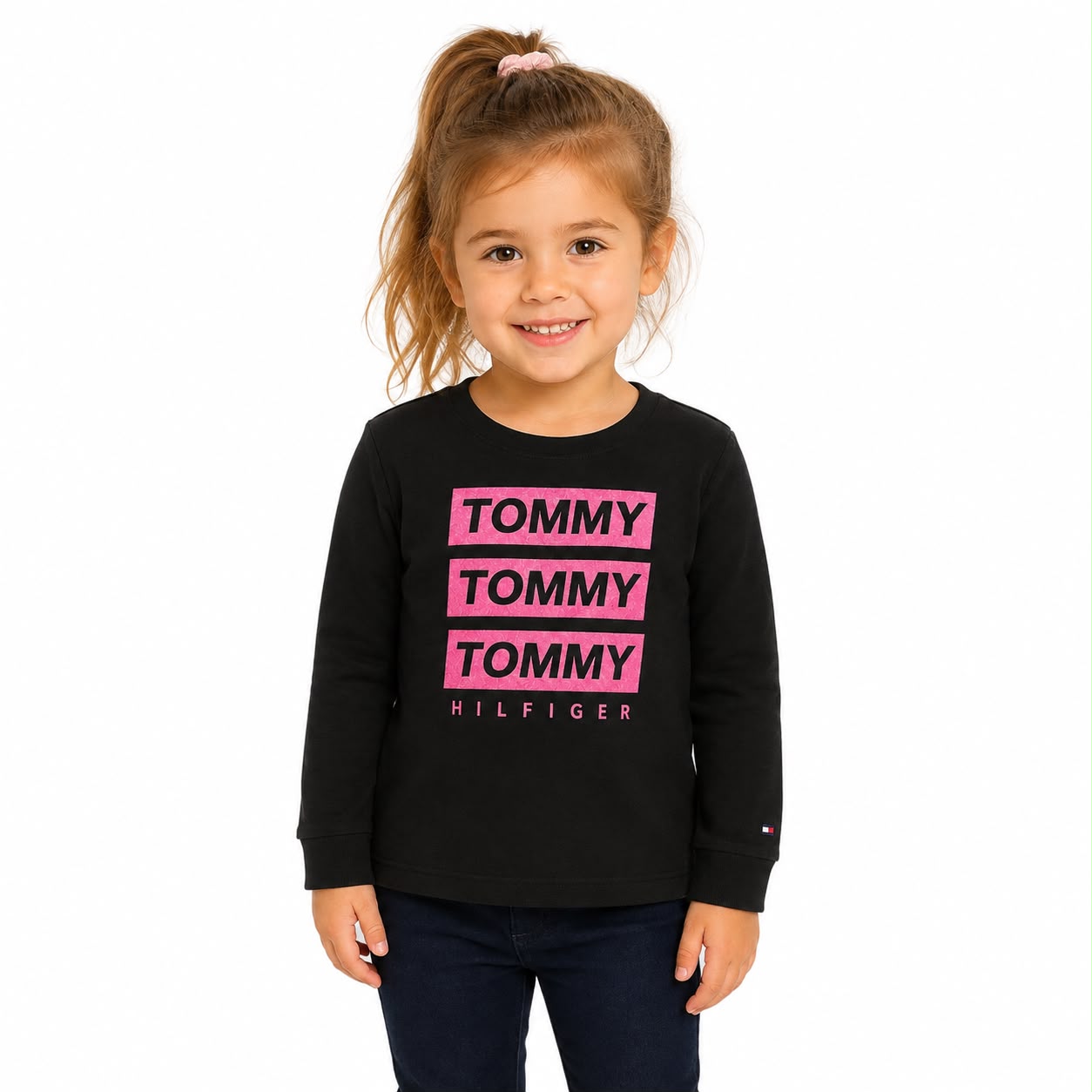 Tommy Hilfiger Kids' Long-Sleeve Tommy T-Shirt