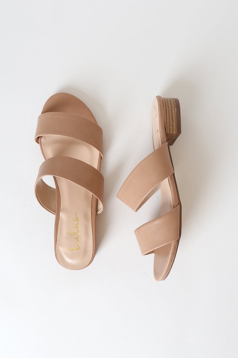 Cityclass Decker Light Nude Slide Sandals