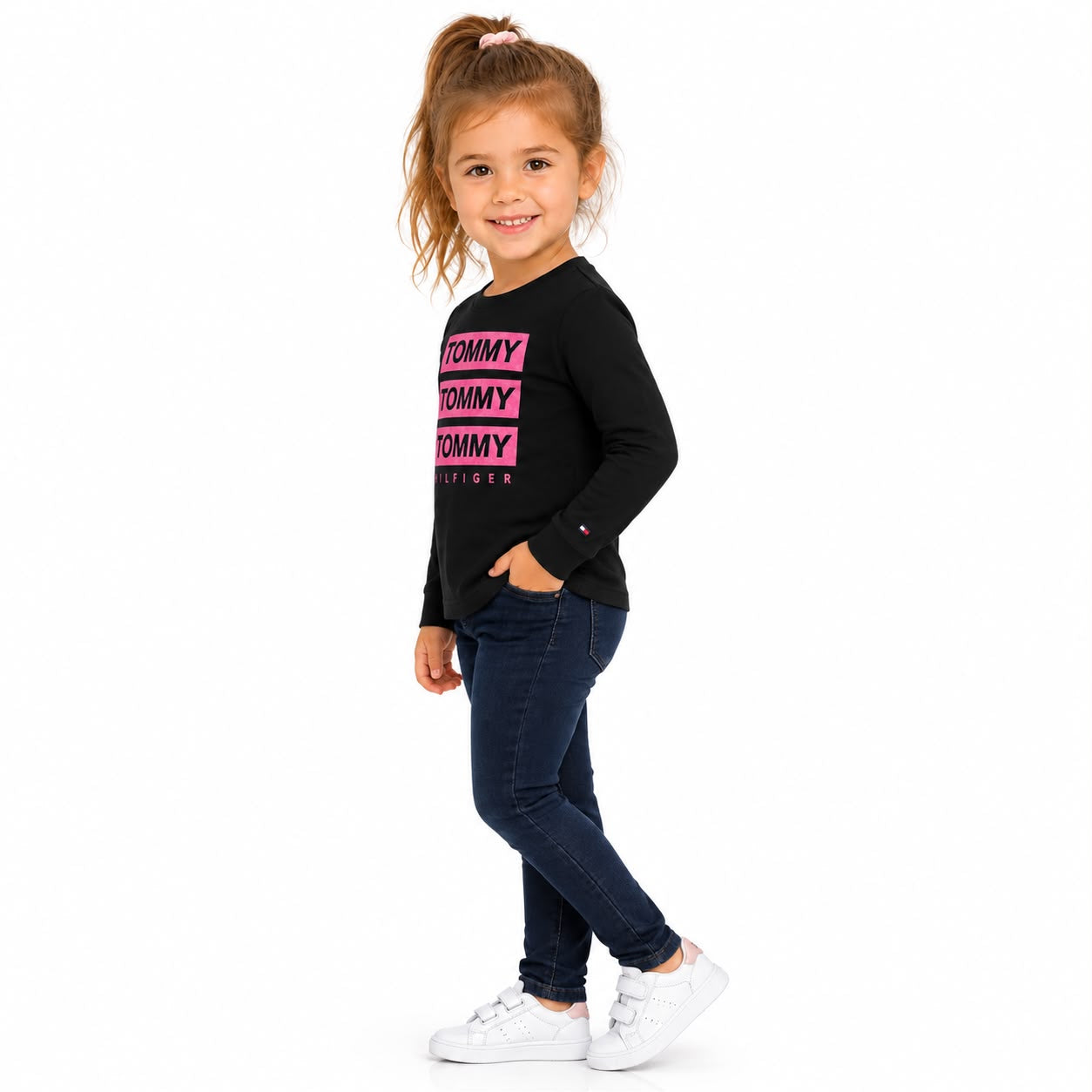 Tommy Hilfiger Kids' Long-Sleeve Tommy T-Shirt