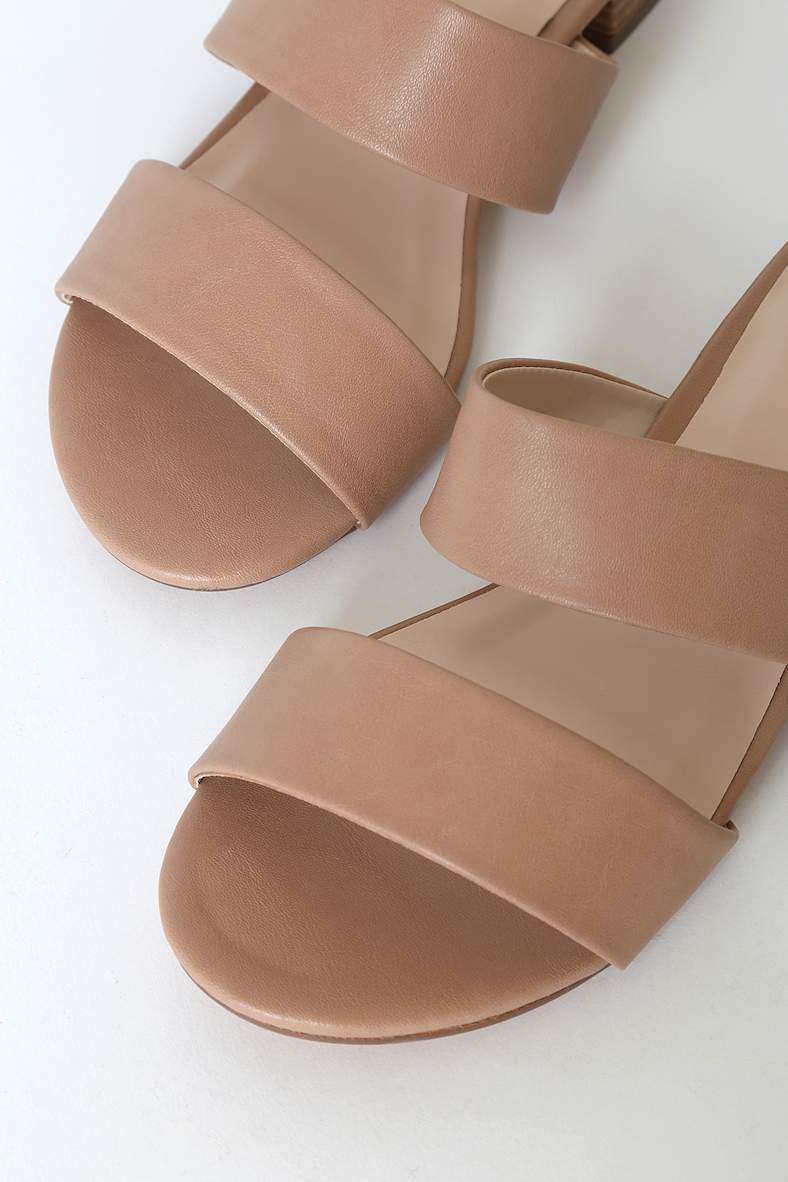 Cityclass Decker Light Nude Slide Sandals