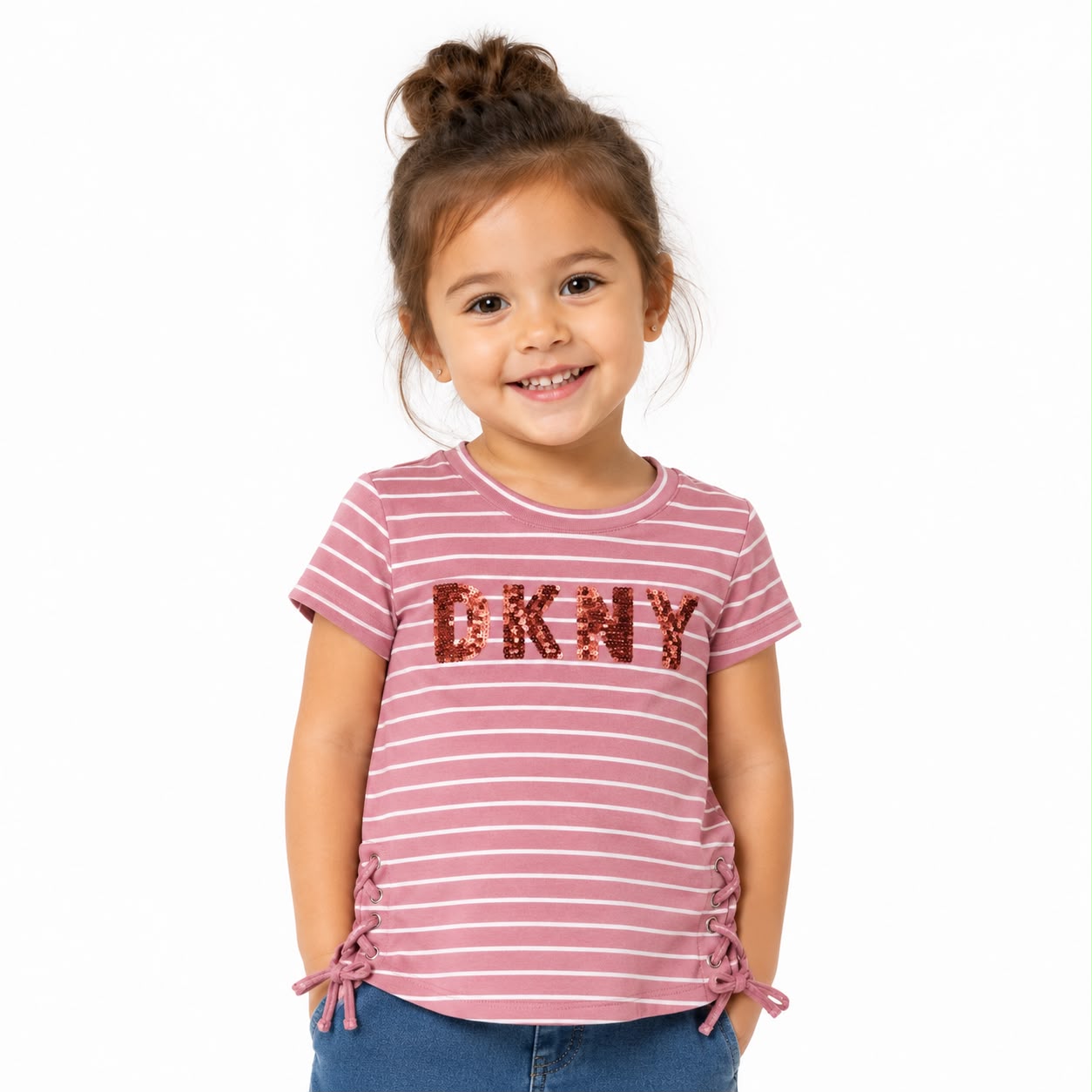 DKNY short-sleeved t-shirt for girls