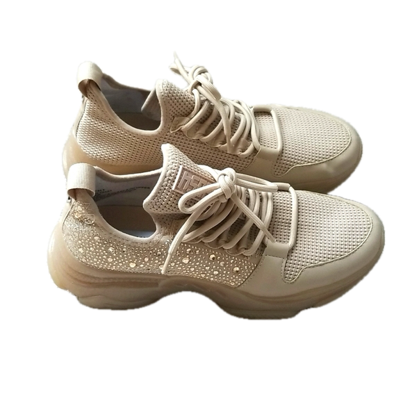 Steve Madden Girl Women's Shimmerr Knit Sneakers