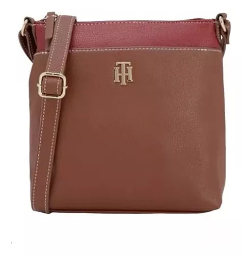 Tommy Hilfiger Pebbled Faux Leather Crossbody