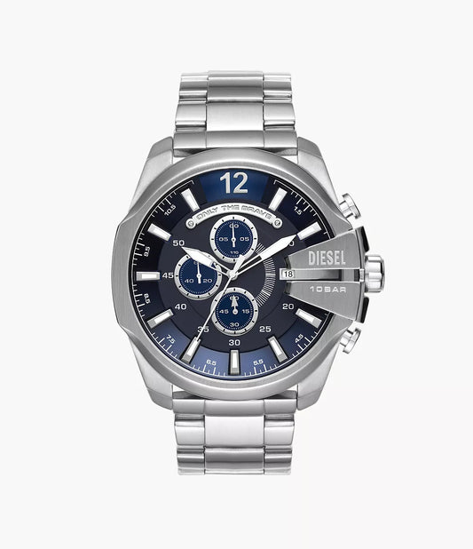 Diesel Men's Mega Chief Chronograph Stainless Steel Watch