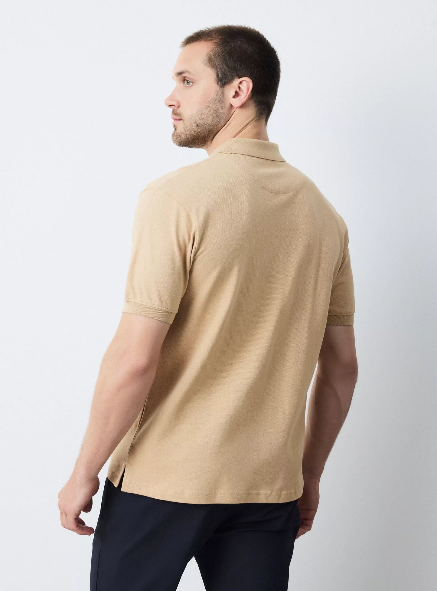 U.S Polo polera pique Manga corta Big logo Men’s