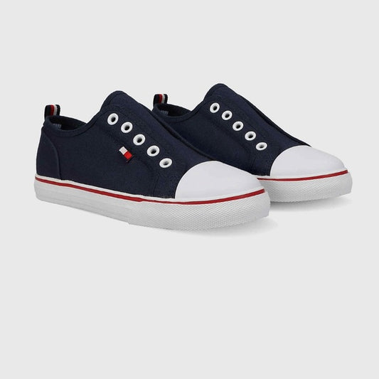 Tommy Hilfiger TH Core Laceless Kids School Shoes