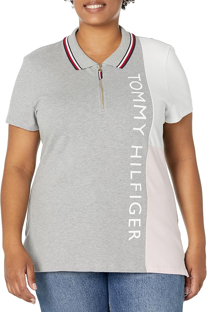 Tommy Hilfiger Polo classique à manches courtes pour femme